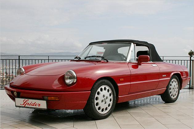 Ab 1990 gab es den Alfa Spider Classico