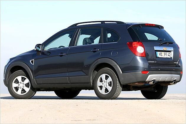 Der Captiva mit 3,2-Liter-Motor ist bis zu 204 km/h schnell