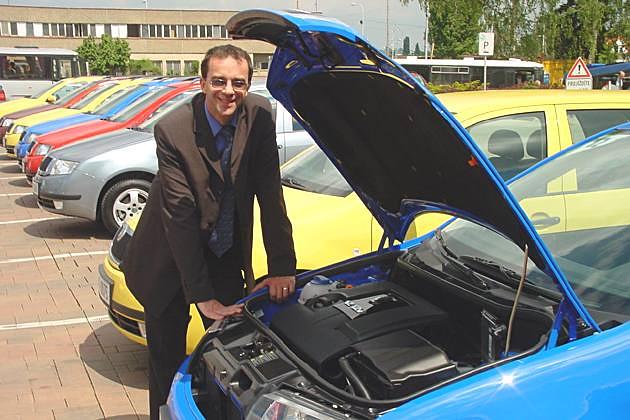 Pavel Rufert, Chef-Motorenentwickler bei Skoda in Mlada Boleslav, hat gut lachen: Der 1.2 HTP ist gelungen