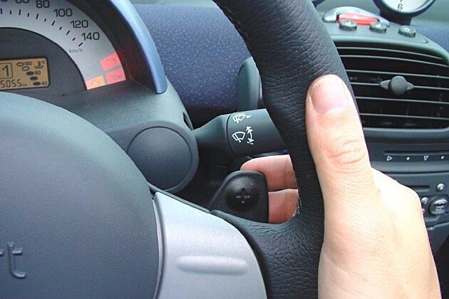 Aufpreispflichtig, aber praktisch: Schaltwippen am Lenkrad