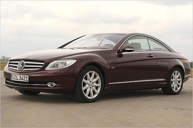 Schick auf über fünf Metern: Der Mercedes CL 600