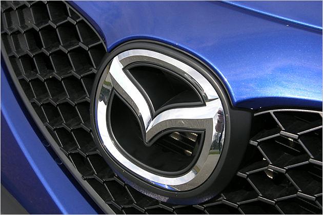 Hübsches Zeichen: Das Mazda-Logo