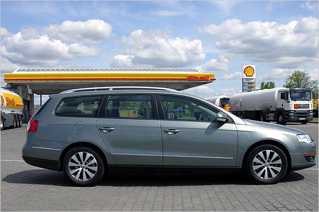 Muss seltener tanken: Der VW Passat Variant BlueMotion