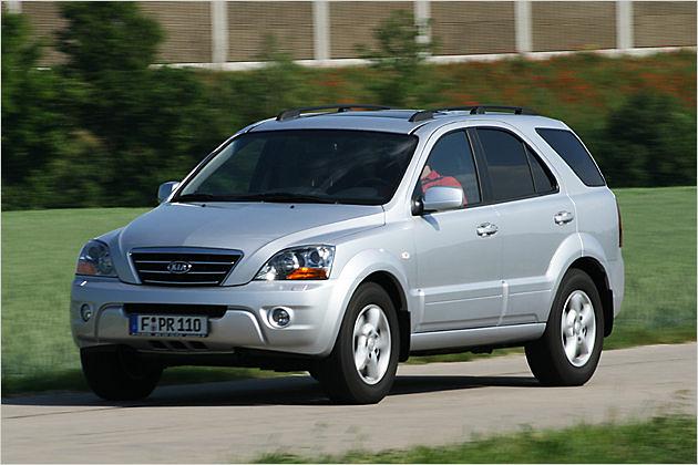 Fährt mit frischem Sechszylinder vor: Der Kia Sorento 3.3 V6 EX