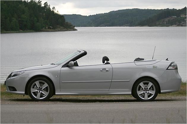 Das jüngste Saab-Cabrio ist 4,65 Meter lang