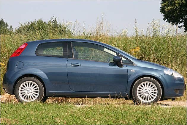 Die Giugiaro-Karosserie macht den Grande Punto zu einem der schönsten Kleinwagen