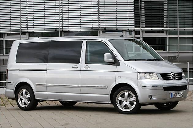 Schicke Alufelgen gehören zur Serienausstattung des teuren Multivan