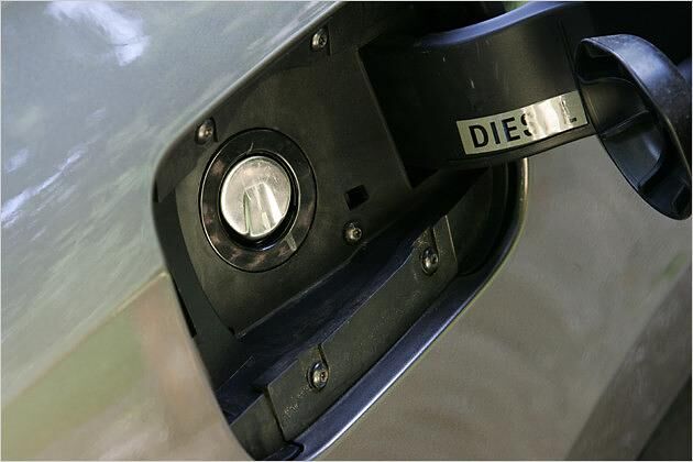 Hinter dem Tankdeckel gibt es keinen Extra-Verschluss