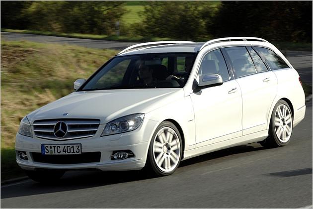 Deutlich eckiger als der Vorgänger: Das neue T-Modell der Mercedes C-Klasse