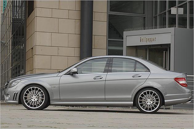 Der C 63 AMG ist 14 Zentimeter länger als die normale C-Klasse