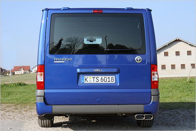 Die Auspuffblenden sind nur Show