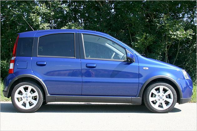 Wie alle Panda gibt es auch das Sportmodell ausschließlich als Fünftürer