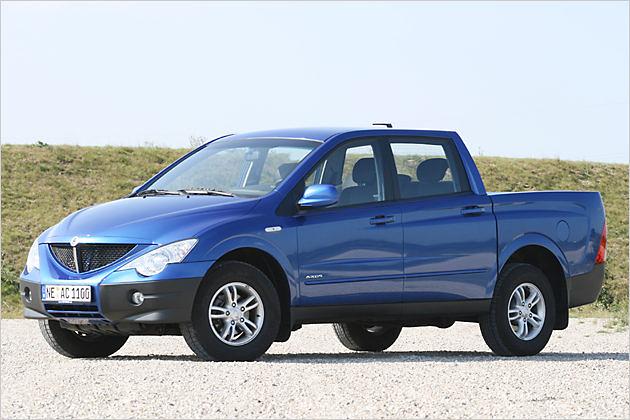 Der SsangYong Actyon Sports ist die Pick-up-Variante des Actyon