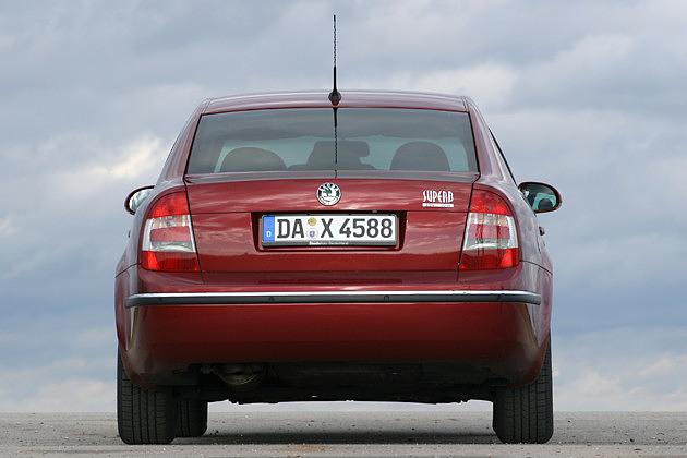 Die Heckleuchten wurden inzwischen vom Fabia und vom Octavia übernommen