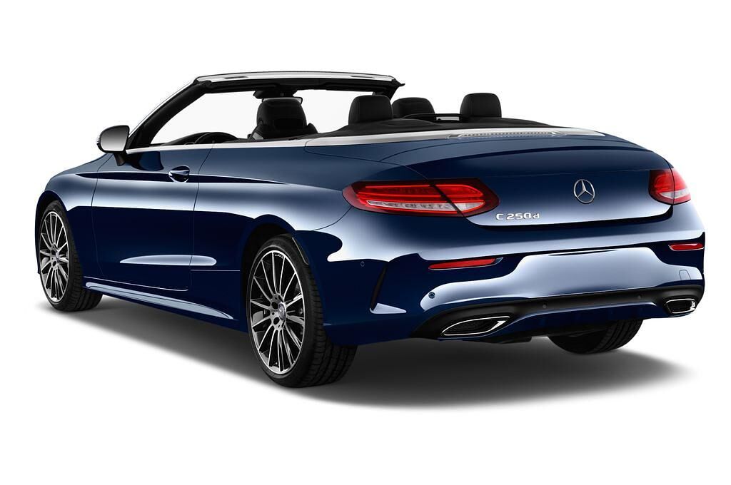Mercedes C-Class (Baujahr 2017) AMG Line 2 Türen seitlich hinten
