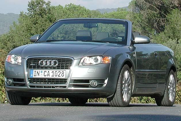 Jetzt mit Single-Frame-Nase: Audi A4 Cabriolet