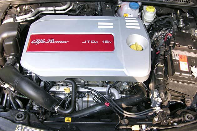 Für den Alfa 159 stehen drei Diesel- und ebenso viele Benzinaggregate zur Wahl