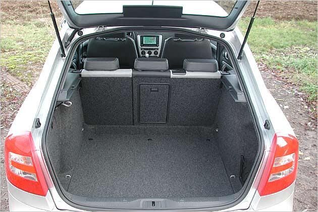 Platz für 560 Liter Gepäck