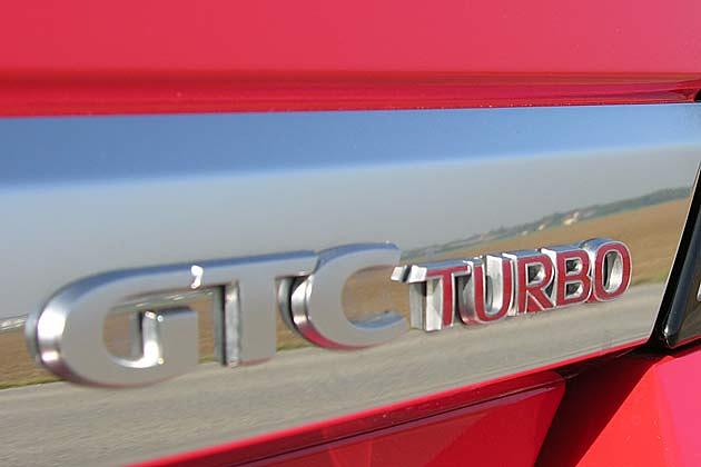 GTC Turbo: Der kleine Schriftzug verrät eine Menge von der Kraft
