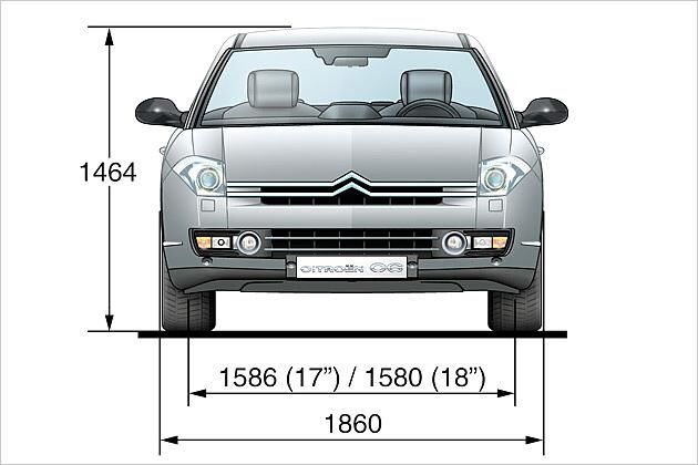 Mit 1,86 Meter ist der C6 ein besonders breites Auto