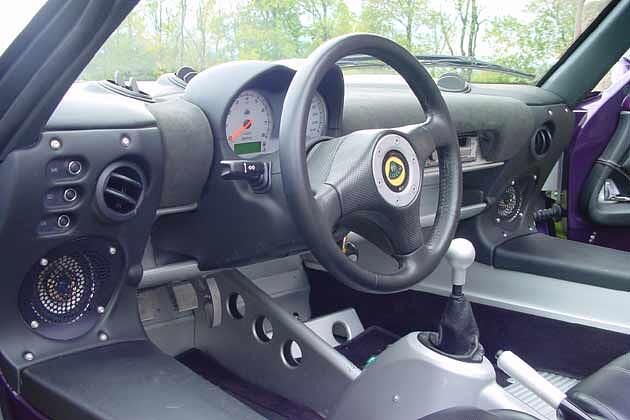 Übersichtlich: Das Cockpit