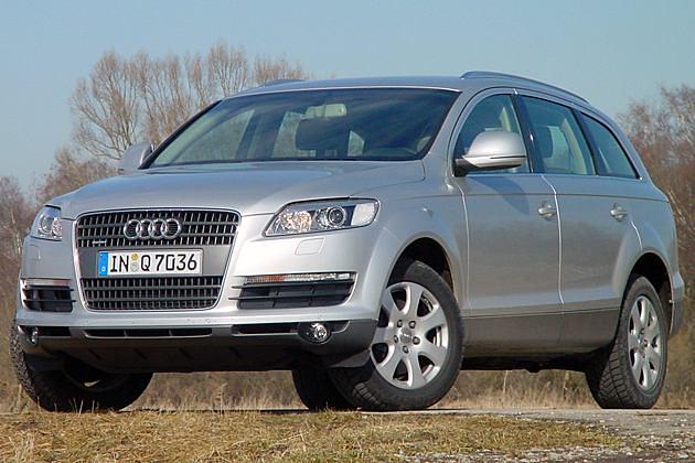 Der Q7 wird von Audi als SUV positioniert, hat aber auch Ähnlichkeit mit Vans