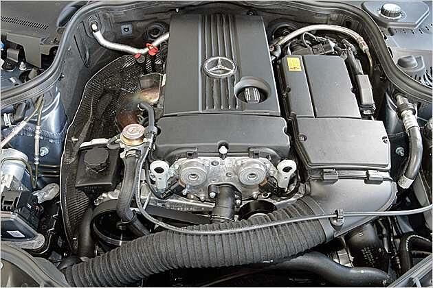 Das Herz: Der 1,8-Liter-Kompressormotor leistet 183 PS