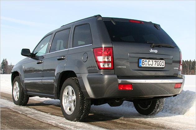 Abgerundete Kanten: Der Grand Cherokee besitzt eher SUV- als Offroader-Optik