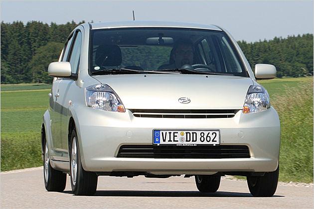 Markantes Gesicht: Etwa 5.000 Sirion möchte Daihatsu pro Jahr auf deutsche Straßen bringen