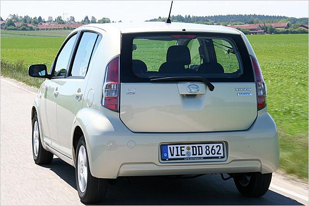 Neu beim Sirion: Allradantrieb und die Farbe Champagner-Metallic
