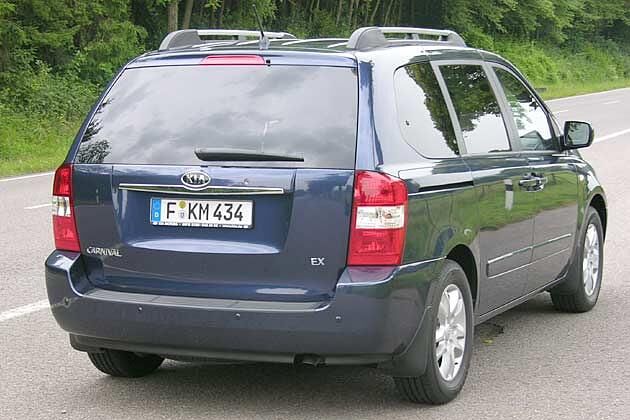 Die ab der B-Säule abgedunkelten Scheiben sind nicht Serie
