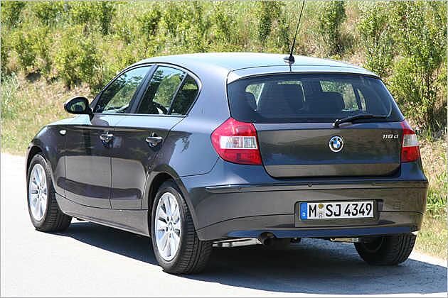 Auch als Dieselfahrzeug macht der 1er eine gute Figur