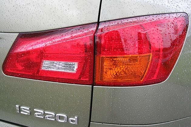 Die Rückleuchten sind echte Design-Stücke