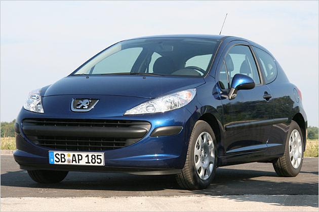 Peugeot 207: In der Basisausstattung Filou eher schlichte Optik