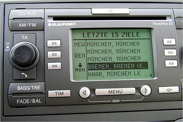 Das System von Blaupunkt lässt sich recht unkompliziert bedienen