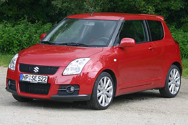 Der Swift Sport hat eine veränderte Front mit größeren Lufteinlässen