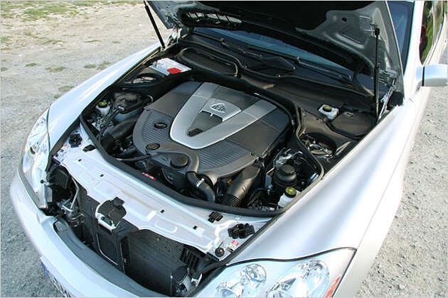 Das Herz des Ganzen: Der 612-PS-Motor