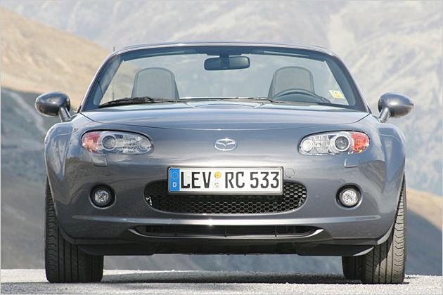 Runde Sache: Die Front des MX-5 hat keine Ecken und Kanten