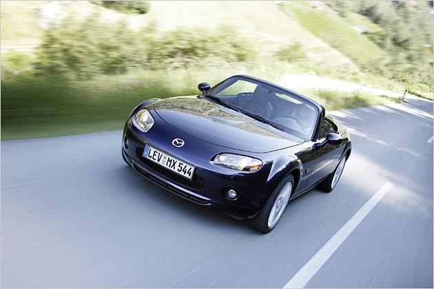 Offen bietet der MX-5 viel Fahrspaß