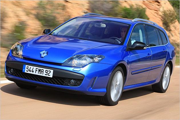 Neue Front: Als GT trägt der Renault Laguna ein eigenständiges Gesicht