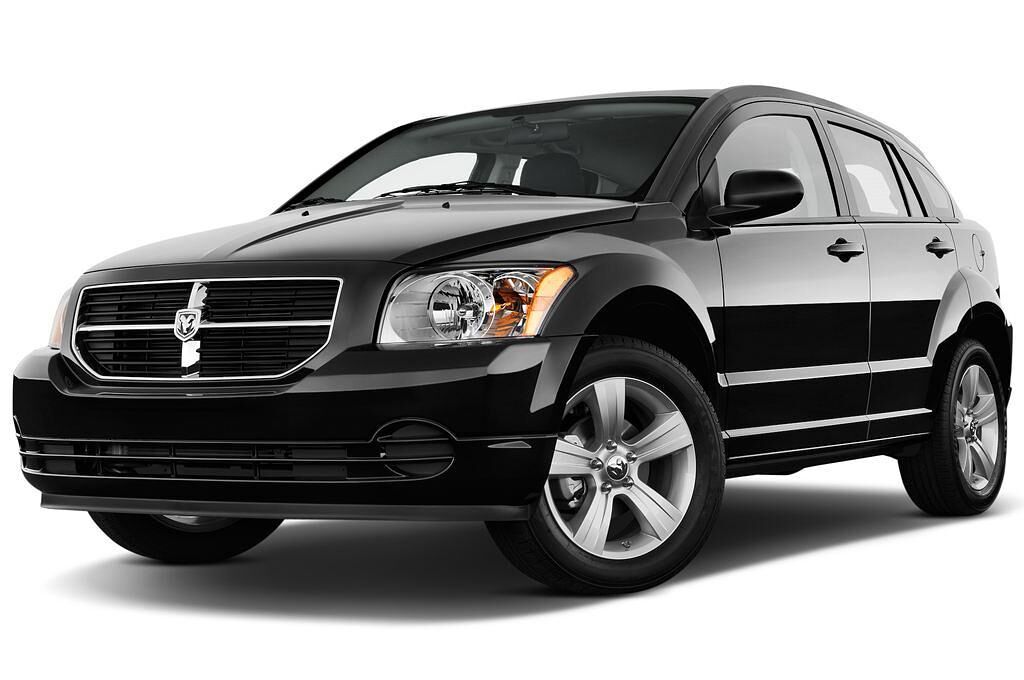 Dodge Caliber (Baujahr 2010) SXT 5 Türen seitlich vorne mit Felge