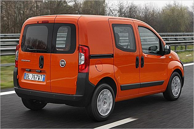 Insgesamt ist der neue Fiorino gerade einmal 3,86 Meter lang
