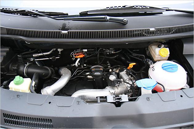 Der Dieselmotor leistet 130 PS