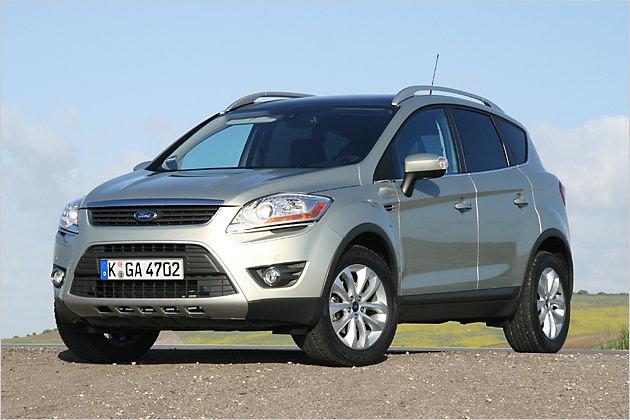 Typisch: Auch der Kuga trägt die Ford-Handschrift namens "Kinetic Design"