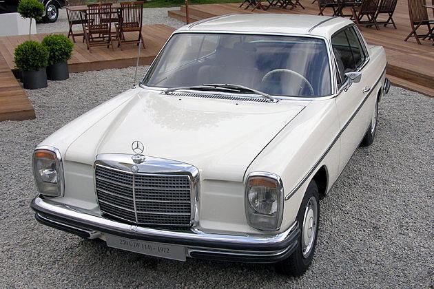 Selten und eckig: Der 250 C von 1972 - der "Strich-Acht" als Coupé