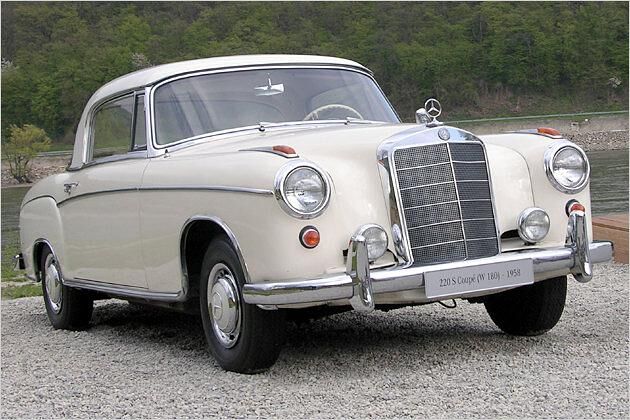 Aus der reichen Mercedes-Coupé-Tradition: Ein 220 S Coupé von 1958