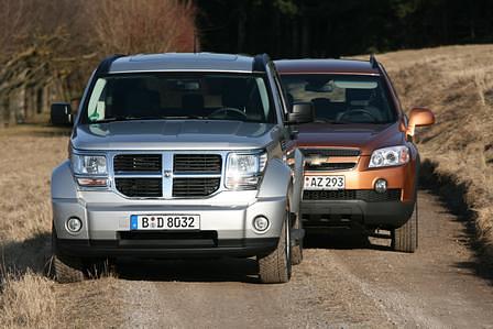 VT Chevrolet Captiva vs. Dodge Nitro