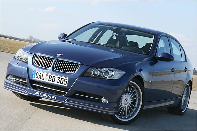 Der BMW Alpina B3 Biturbo (Bild) basiert auf einem BMW 335i