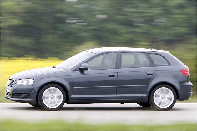 Mit dem starken Diesel wird der A3 Sportback über 220 km/h schnell