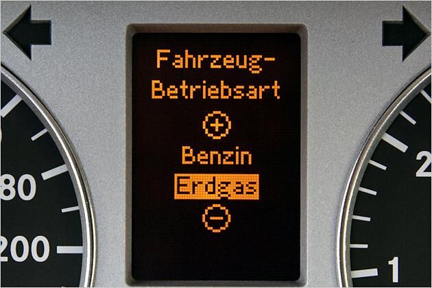 Über dieses Menü kann man zwischen den Betriebsarten hin- und herspringen